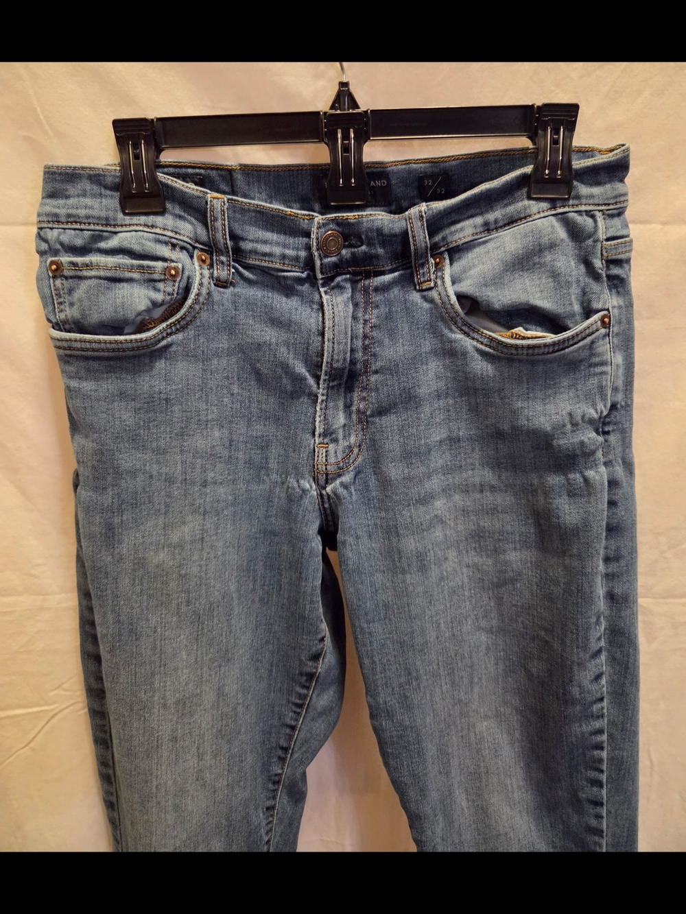 Lucky Brand Men's Skinny Jeans in Light Blue Wash